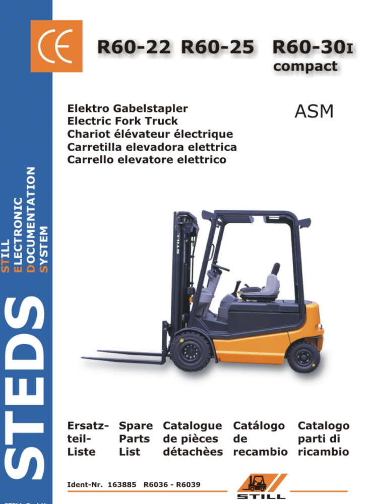 Bild 1 von STILL R60-22i bis 30i (Typ R6036-6039)  / (Artikelart) Fehlerliste
