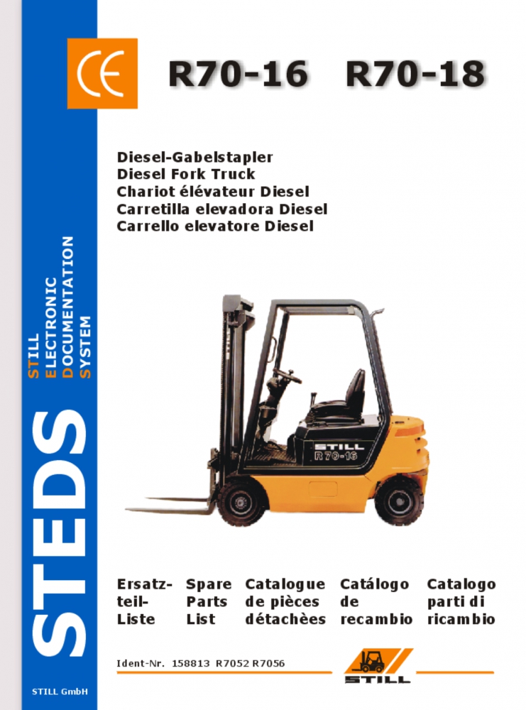 Bild 1 von STILL R70-16 & 18 Diesel (Typ 7052-7056)  / (Artikelart) Fehlerliste